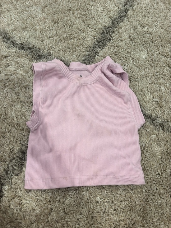 FP Movement by Free People Tops - FP Movement by Free People Light Pink Ribbed Muscle Tee
